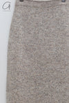 SWAYING 24 Autumn and Winter Thick Seamless Straight Skirt SW-SW24AW3B03-QH Light Gray SW-SW24AW3B02